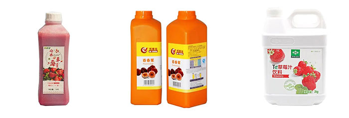 全自動果汁果醬灌裝機設(shè)備樣品展示